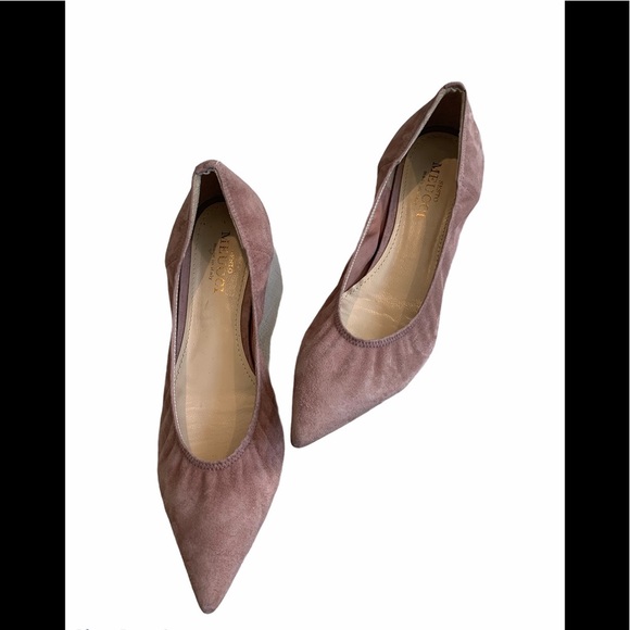 Sesto Meucci Suede Low Heel Pumps, Sz 40.5 - Picture 3 of 9